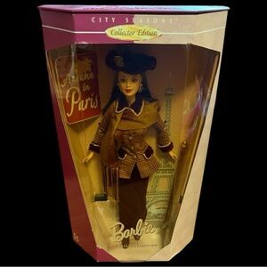 1998 Fall Collection Barbie - City Seasons - Autumn in Paris - New in Box